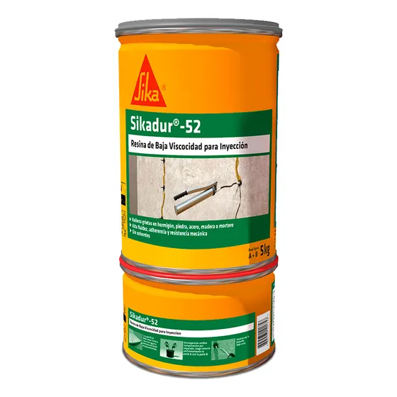 Sikadur 52 Resina Fluida De Inyección Para Sellar Y Unir 5kg