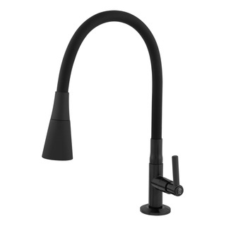 Torneira Gourmet Cozinha Mesa Bancada Pia Flexível Preta Abs Torneira Gourmet Cozinha Mesa Bancada Pia Flexível Preta Abs