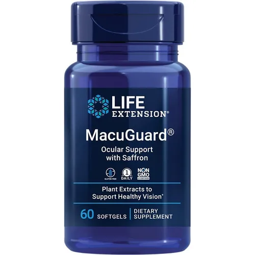 Macuguard Protege Visión Luteína Zeaxantina Azafrán Foco Natural