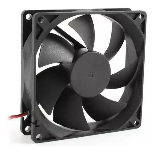 Cooler Fan Ventilador 80x80 12v 2 Pines Mother Gabinet Fuent