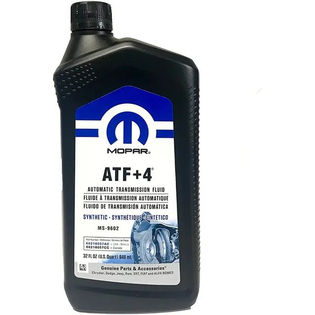 Aceite Transmision Automatica Sintetico Atf+4 Mopar