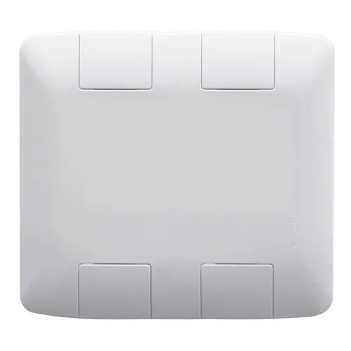 Placa Cega 4x4 Espelho Tampa Tramontina Aria Embutir Parede Cor Branco