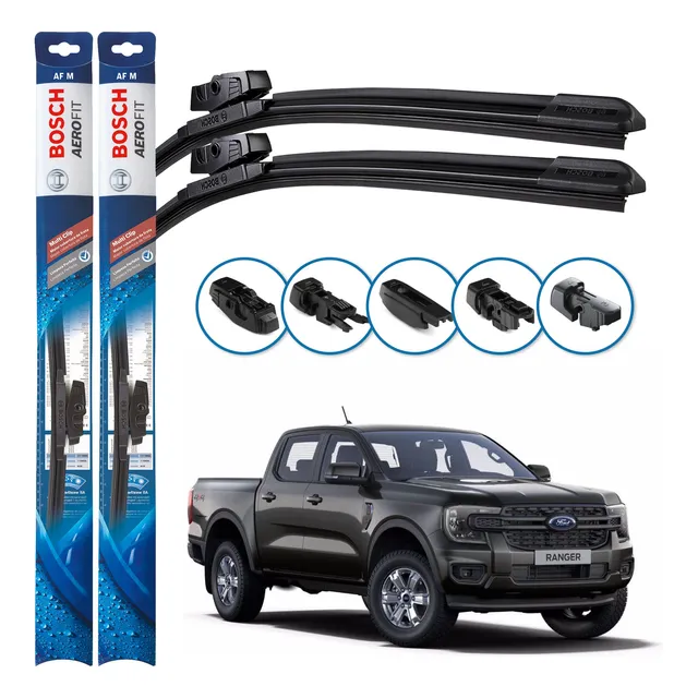 Par Palheta Limpador Parabrisa Bosch Ford Ranger 2023 A 2025