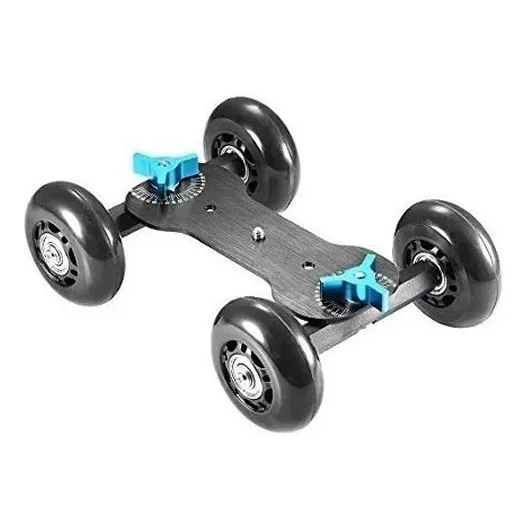 Carro Fotografía Slider Table Dolly Car Gopro Nikon Canon