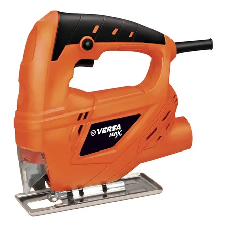 Caladora Eléctrica de Mano 500W 3000RPM Corte Madera Metal Plástico Base Regulable 0-45° Versa KSTJS0500