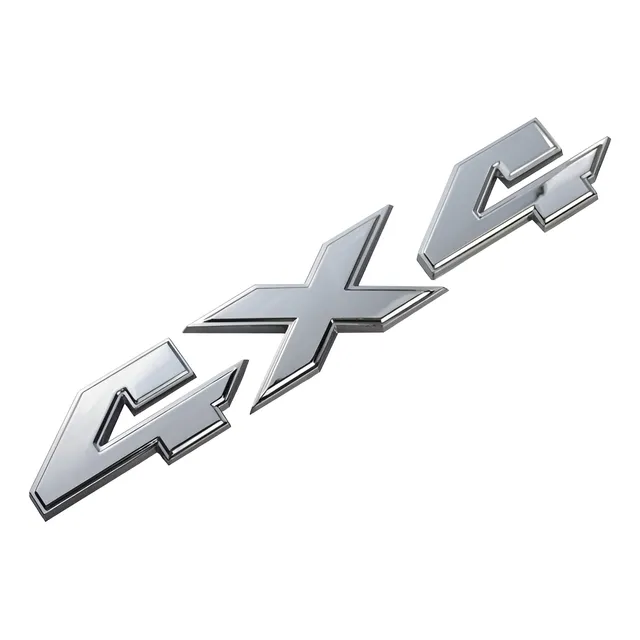 Emblema Logo 4x4 Para Dodge Ram Grande 21x3.2 Cm 3d