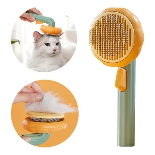 Cepillo Para Mascotas - Elimina El Pelo Suelto En Segundos