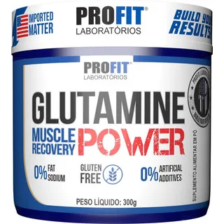 Glutamina Power Em PĂł - Pote 300g - Profit Sabor Sem Sabor Glutamina Power Em PĂł - Pote 300g - Profit Sabor Sem Sabor
