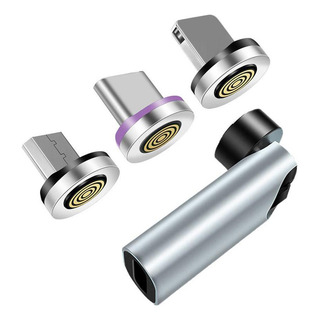 Adaptador Magnético Usb C Con Rotación De 540 Grados, 1 Paqu Adaptador Magnético Usb C Con Rotación De 540 Grados, 1 Paqu