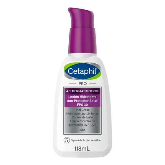 Hidratante Facial Fps 30 Cetaphil Pro Ac Dermacontrol 118ml