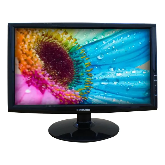 Monitor 19 Coradir Led Vga Dvi Funciona 10 Pts Grtía