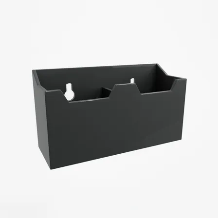 Soporte Pared Muro  Doble Control Remoto Impreso 3d