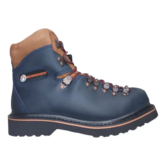 Bota Para Campismo Berrendo Modelo 0140 Azul Barro