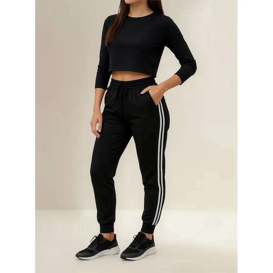 Pantalón Babucha Deportivo Unisex Con  Felpa Ideal Para Gym