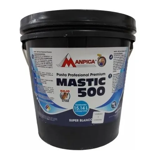 Pasta Profesional Mastic-500 De 5 Galones, Manpica