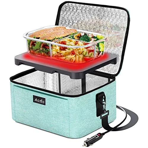 Portable Oven, 12v 24v 2-en-1 Car Food Warmer Mini Ns64f