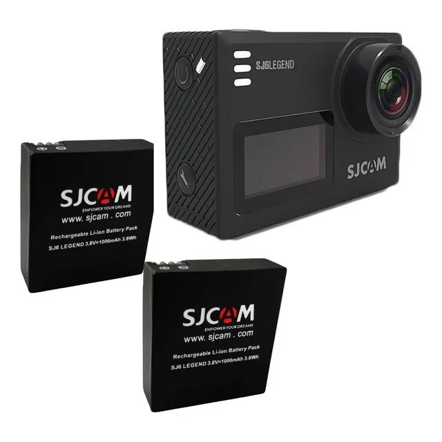  Pack Cámara Mas Dos Baterías Sjcam Sj6 Legend 4k Wifi 