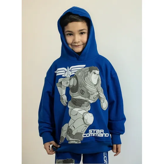 Canguro Infantil Felpa Frizada Lightyear Universo Binario