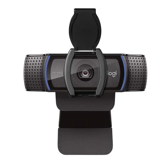 Cámara web Logitech C920s Pro Full HD 30FPS color negro