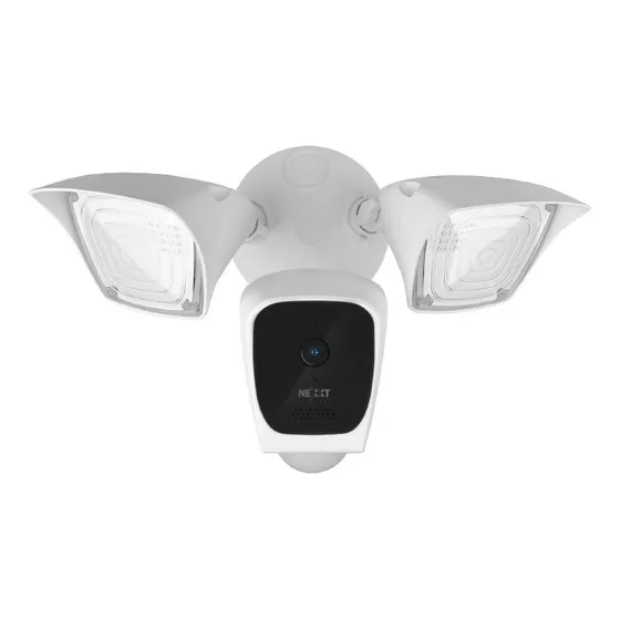Cámara Nexxt Wi-fi Exterior 2k Con 2 Focos Led