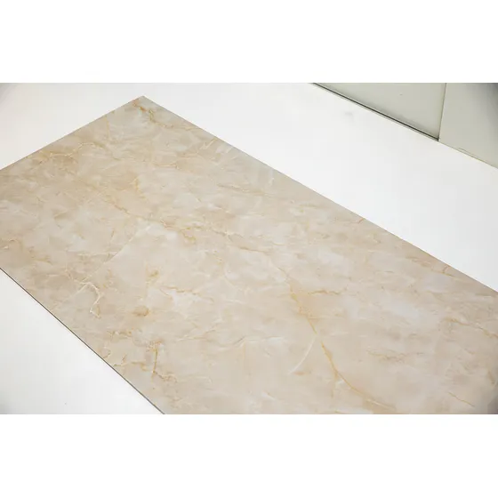 Revestimiento Autoadhesivo Vinilico Baldosa 2mm Marmol 30x60 Color Travertino