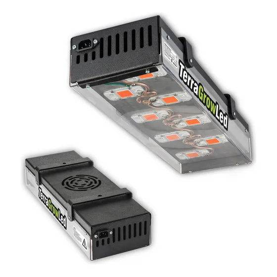 Panel Led Indoor 400w Cultivo Crecimiento Flora Terra Grow