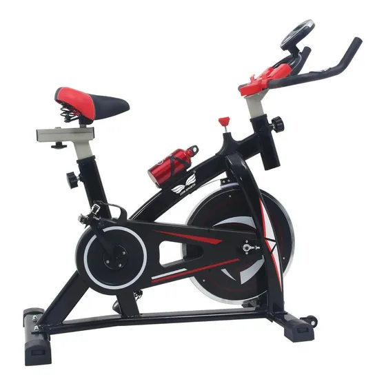 Bicicleta fija JDM Sports 7802 spinning color negro