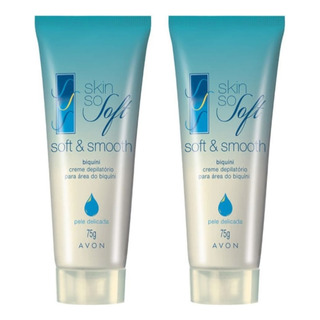 Creme Depilatório P/ Área Do Biquíni Skin So Soft Avon 2 Un Creme Depilatório P/ Área Do Biquíni Skin So Soft Avon 2 Un