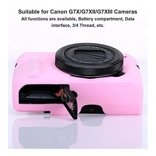 G7x Mark 2 Estuche 3 Silicona Para Camara Ultrafina Paño