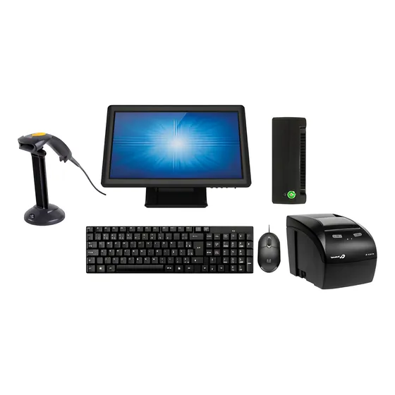 Kit Computador Touch Completo Bematech Pdv Frente De Caixa