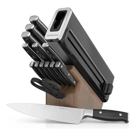 Juego Cuchillo Cocina 15 Piezas Acero Inoxidable Ninja K5201