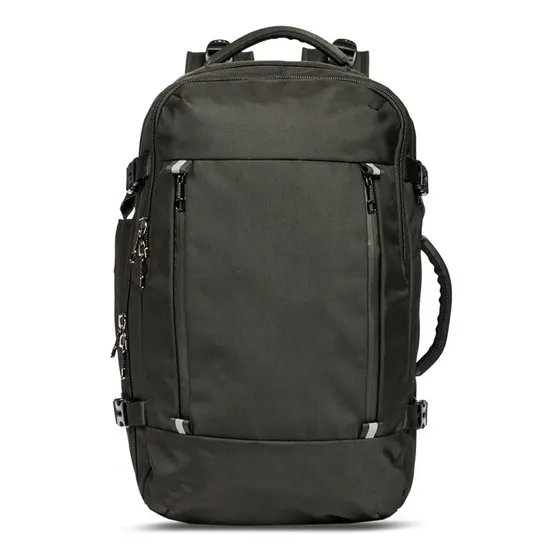 Mochila Primicia 41583 color negro diseño lisa