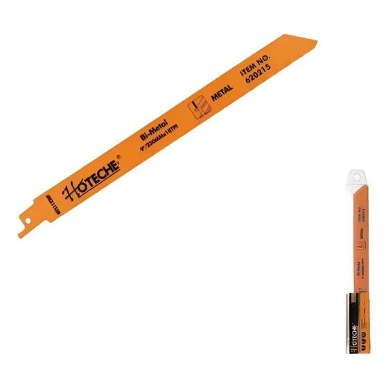 Juego Hoja Sierra Sable Set 5 Piezas Bi Metal 23cm Hoteche