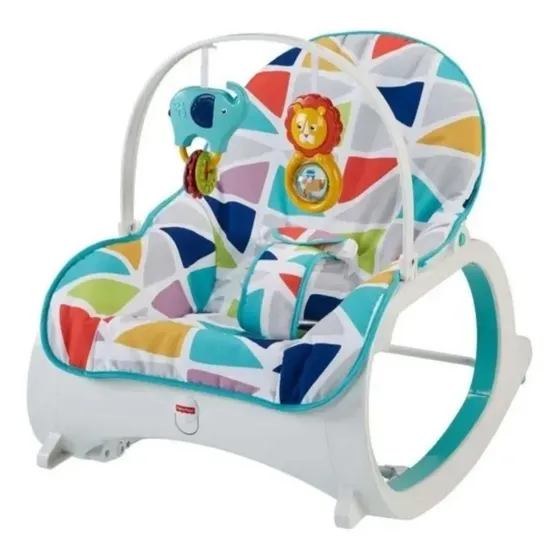 Silla Mecedora Bebe Fisher-price Vibradora Niños Colores