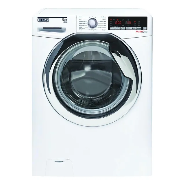Lavadora De Ropa Automatica Thomas Th Wm11k Blanca 11kg Color Blanco