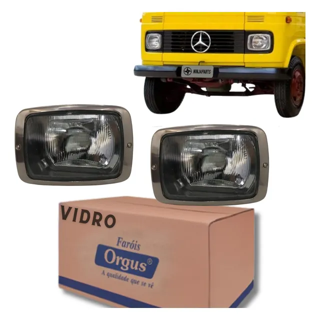 Par Farol Mb 608 Lado Direito E Lado Esquerdo Orgus