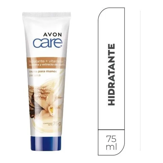 Crema Para Manos Avon Care Hidratante Vit E Avena Y Vainilla
