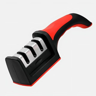 Amolador Afiador De Facas E Tesouras 3 Em 1 Manual Em Aço Amolador Afiador De Facas E Tesouras 3 Em 1 Manual Em Aço