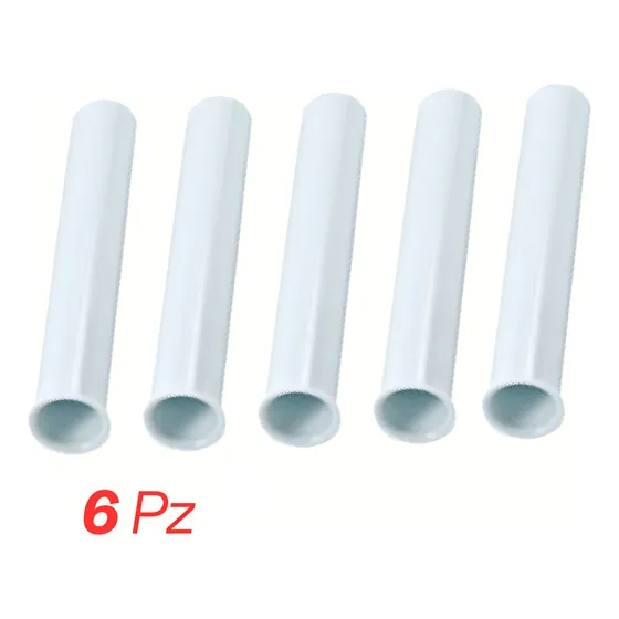 Casquillo Fregadero Pvc Largo (6 Piezas) Blanco