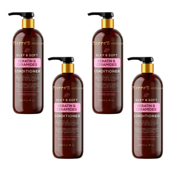 Acondicionador Pierres Apothecary 1 L - 4 Pzas