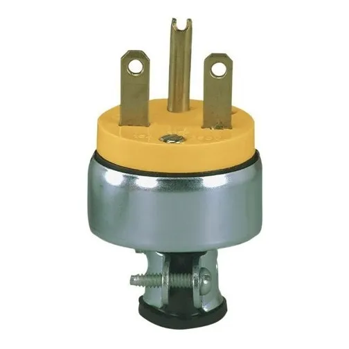 Paquete Con 10 Clavija Aterrizada Recta Eaton 127v 2867-box 