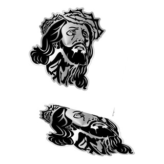 Par Calcomania Sticker Jesucristo Rostro Religioso 3 Efx Ss Par Calcomania Sticker Jesucristo Rostro Religioso 3 Efx Ss