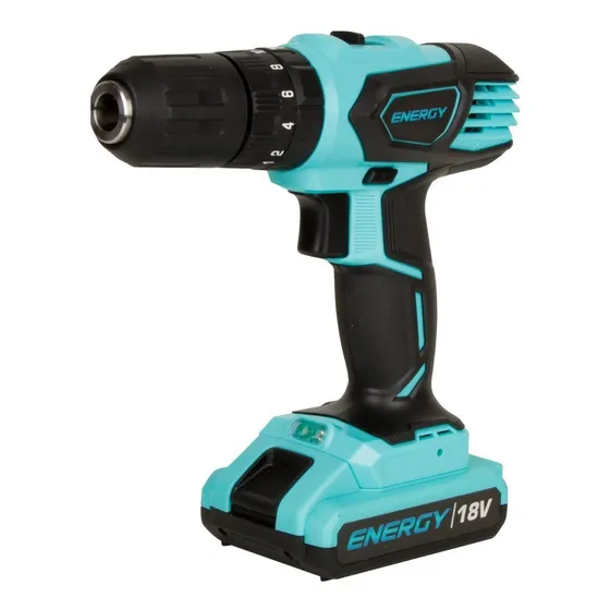 Taladro Percutor 13mm 18v Inalambrico Id13/1/18 C1//c&j