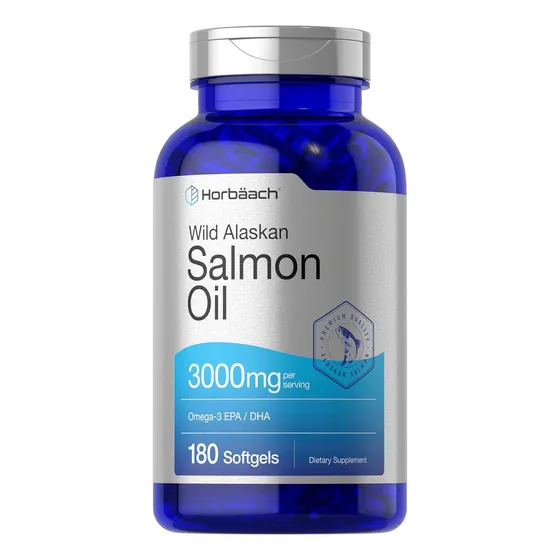 Suplemento Aceite De Pescado Salmón Silvestre 180 Cápsulas