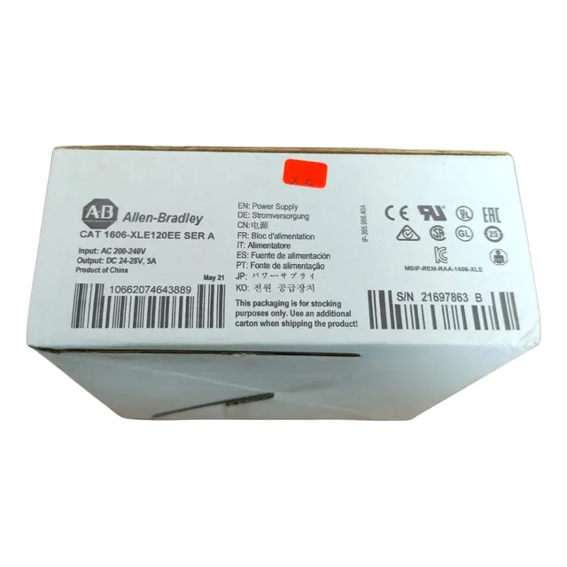 Allen Bradley 1606-xle120ee, Fuente De Entrada Monofásica