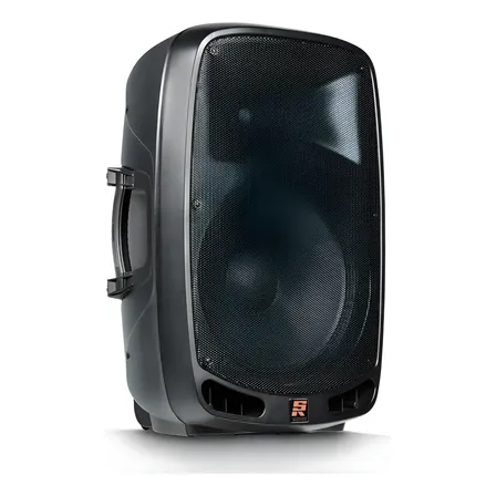 Caixa Ativa Staner PS1201A Preto -, Portátil, Bluetooth, Rádio, Puxador