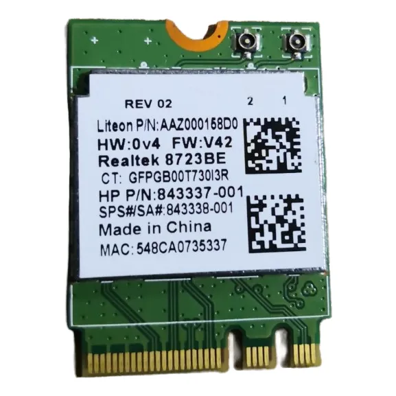 Tarjeta Wifi Bluetooth Laptop Hp Pavilion 15-aw002la