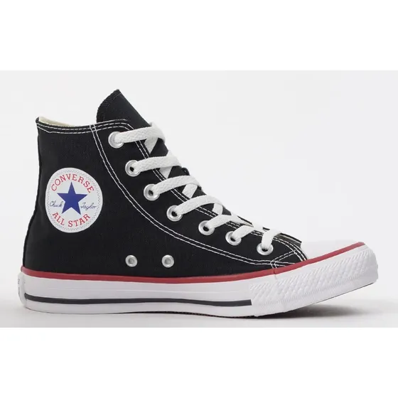 Converse All Star Chuck Taylor Talle 41 Negro Y Rojo