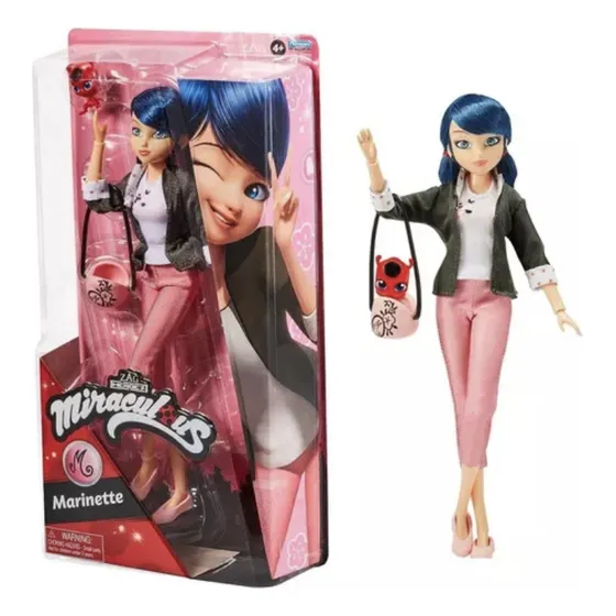 Miraculous Ladybug Muñeca Marinette 28 Cm Articulada