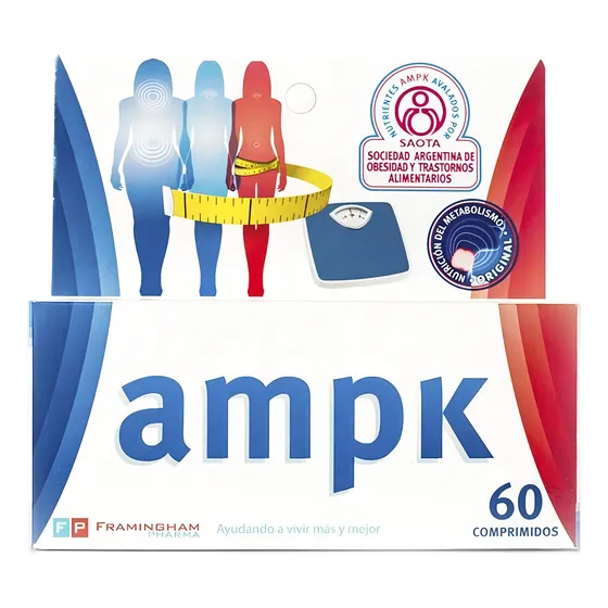 Suplemento En Comprimidos Framingham Pharma Ampk Proteínas/minerales En Caja 60 Un